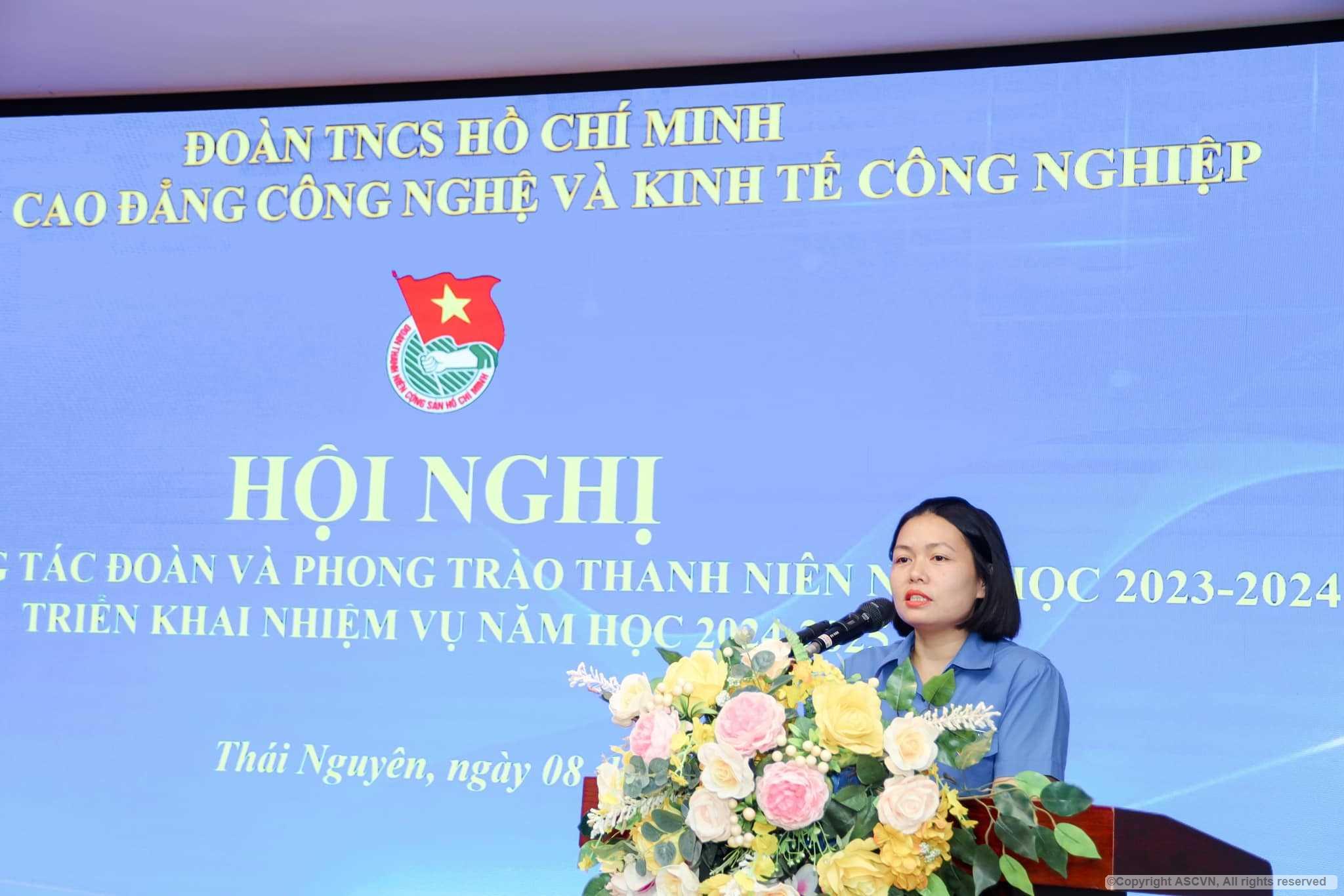 Hội nghị tổng kết công tác Đoàn và phong trào Thanh niên năm học 2023 - 2024